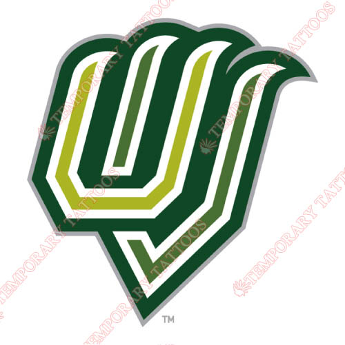 Utah Valley Wolverines Customize Temporary Tattoos Stickers NO.6761